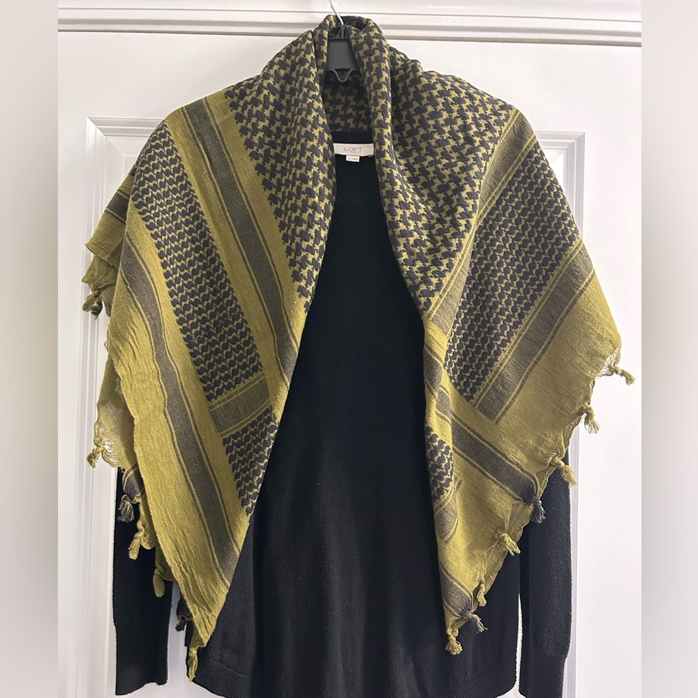 Large Multi Pattern Scarf